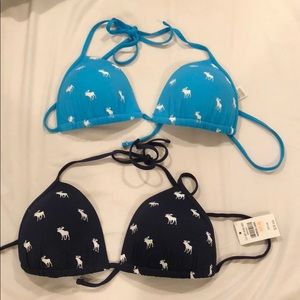 Brand New Abercrombie Swim Tops, Size L
